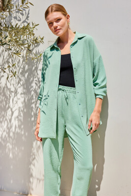 6593 Oversize İkili Takım - Mint 